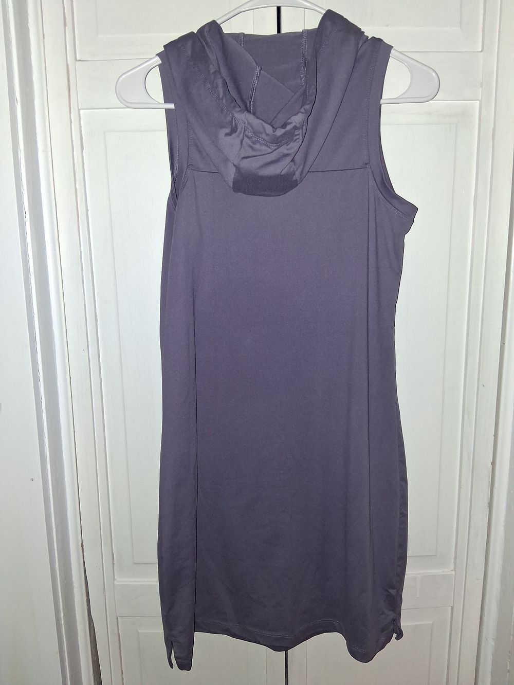 Kyodan Sleeveless Hooded Tunic in Light Lavender - Picture 7 of 9